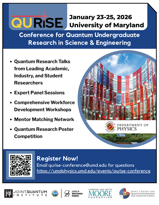 Conference for Quantum Undergraduate Research in Science & Engineering (QURiSE)