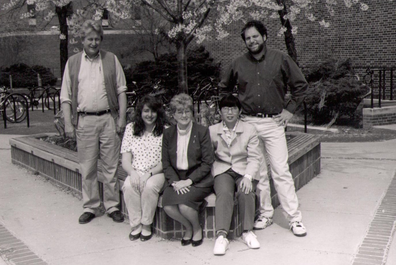 Bob Ellsworth, Zoa Conner, Betty Alexander, Me-Li Chen, Jordan Goodman. Bob Ellsworth, Zoa Conner, Betty Alexander, Me-Li Chen, Jordan Goodman.