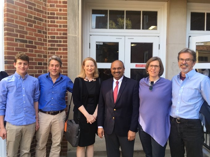 The inaugural Irving and Renee Milchberg Endowed Lecture, April 19, 2019.