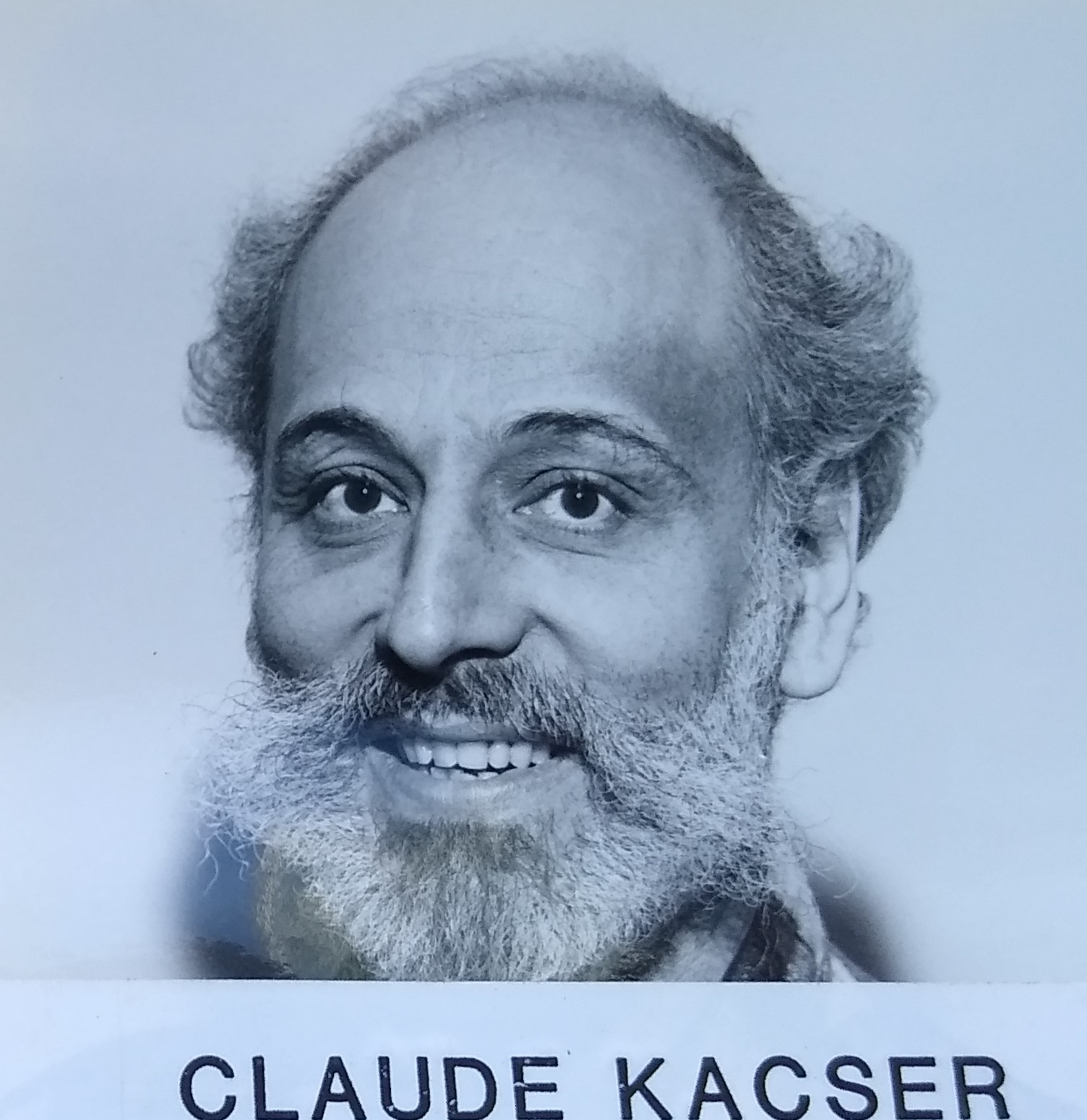 Claude Kacser Claude Kacser