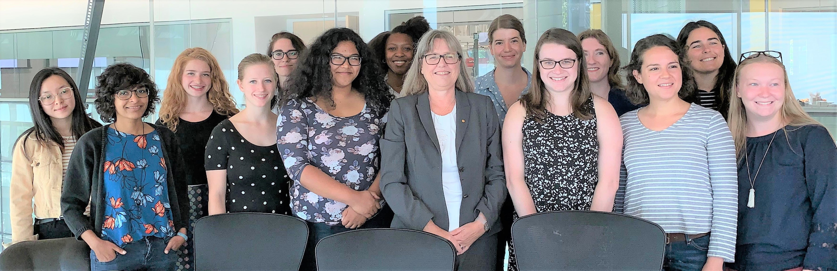 Donna Strickland visited UMD on 9/19/19.